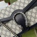 Gucci Dionysus Small Shoulder Bag In Blue GG Supreme Canvas