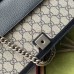 Gucci Dionysus Small Shoulder Bag In Blue GG Supreme Canvas