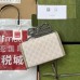 Gucci Dionysus Chain Wallet In White GG Canvas