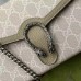 Gucci Dionysus Chain Wallet In White GG Canvas