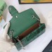 Gucci Green Dionysus Super Mini Snakeskin Bag