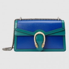 Gucci Blue Dionysus Bicolor Small Shoulder Bag