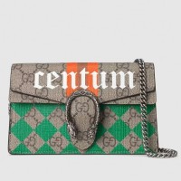 Gucci Dionysus GG Supreme Super Mini Bag with Centum Print