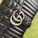 Gucci GG Marmont Medium Bag In White Matelasse Leather