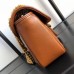 Gucci Brown GG Marmont Small Matelasse Shoulder Bag