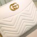 Gucci GG Marmont Medium Chevron Shoulder Bag