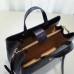 Gucci 443505 GG Marmont medium matelassé top handle bags Black