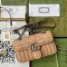 Gucci GG Marmont Mini Shoulder Bag In Rose Beige Matelasse Leather