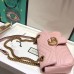 Gucci Pink GG Marmont Mini Matelasse Shoulder Bag