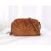 Gucci Brown GG Marmont Velvet Small Shoulder Bag