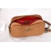 Gucci Brown GG Marmont Velvet Small Shoulder Bag