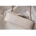 Gucci White GG Marmont Matelasse Super Mini Bag