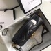 Gucci Black GG Marmont Small Shoulder Bag With Handle