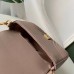 Gucci GG Marmont Mini Top Handle Bag In Dusty Pink Leather