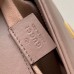 Gucci GG Marmont Mini Top Handle Bag In Dusty Pink Leather