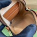 Gucci GG Marmont Mini Bag In Brown Diagonal Matelasse Leather