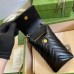 Gucci GG Marmont Mini Bag In Black Matelasse Calfskin