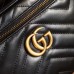 Gucci GG Marmont Mini Bag In Black Matelasse Leather