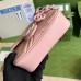 Gucci GG Marmont Belt Bag In Pink Matelasse Leather