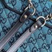 Gucci Blue GG Marmont Multicolor Canvas Small Bag