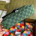 Gucci Green GG Marmont Multicolor Canvas Small Bag