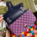 Gucci Pink GG Marmont Multicolor Canvas Small Bag