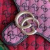 Gucci GG Marmont Multicolor Canvas Small Red Bag