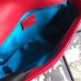 Gucci Red GG Marmont Mini Velvet Shoulder Bag