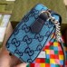 Gucci Blue GG Marmont Multicolor Small Shoulder Bag