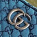 Gucci Blue GG Marmont Multicolor Small Shoulder Bag