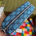 Gucci Blue GG Marmont Multicolor Small Shoulder Bag