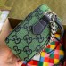 Gucci Green GG Marmont Multicolor Small Shoulder Bag