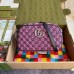 Gucci Pink GG Marmont Multicolor Small Shoulder Bag