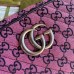 Gucci Pink GG Marmont Multicolor Small Shoulder Bag