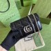 Gucci GG Marmont Super Mini Bag In Black Matelasse Leather