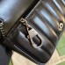 Gucci GG Marmont Super Mini Bag In Black Matelasse Leather