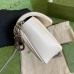Gucci GG Marmont Super Mini Bag In White Matelasse Leather