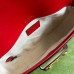Gucci x Adidas Horsebit 1955 Mini Bag In Red Calfskin
