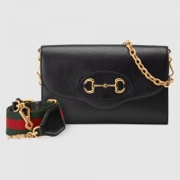 Gucci Horsebit 1955 Small Bag In Black Leather