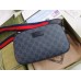 Gucci Camera Bag In Black GG Supreme Canvas