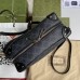 Gucci Trunks Messenger Bag In Black GG Supreme