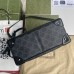 Gucci Trunks Messenger Bag In Black GG Supreme