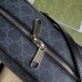 Gucci Trunks Messenger Bag In Black GG Supreme