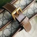 Gucci Mini GG Supreme Shoulder Bag with Interlocking G