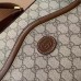 Gucci Beige GG Supreme Messenger Bag with Interlocking G