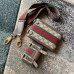 Gucci Ophidia Mini Bag and Detachable Wallet In Beige GG Canvas