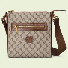 Gucci GG Supreme Messenger Bag with Interlocking G