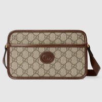 Gucci Mini GG Supreme Bag with Interlocking G