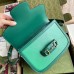 Gucci Green Horsebit 1955 Bicolor Small Shoulder Bag