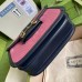 Gucci Horsebit 1955 Small Bag In Pink Corduroy